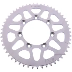 Alu - Kettenrad 53Z Teilung 428 silber Esjot Innendurchmesser 085 Lochkreis 100 passend für: TM Racing MX, SMX