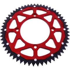 Kettenrad Dual 57Z Teilung 428 rot ZF Innendurchmesser 100 Lochkreis 120 passend für: Beta RR, RE, REV3