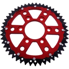 Kettenrad Dual 49Z Teilung 525 rot ZF Innendurchmesser 073 Lochkreis 103 passend für: Ducati Multistrada, Desert X, Desert X Rally