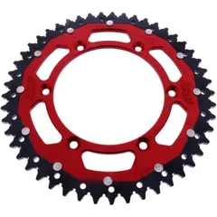 Kettenrad Dual 49Z Teilung 520 rot ZF Innendurchmesser 130 Lochkreis 150 passend für: Fantic XEF, XX, XXF