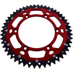 Kettenrad Dual 50Z Teilung 520 rot ZF Innendurchmesser 130 Lochkreis 150 passend für: Fantic XEF, XX, XXF
