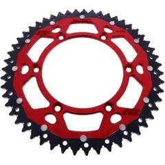 Kettenrad Dual 51Z Teilung 520 rot ZF Innendurchmesser 130 Lochkreis 150 passend für: Fantic XEF, XX, XXF