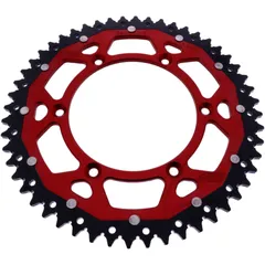Kettenrad Dual 52Z Teilung 520 rot ZF Innendurchmesser 130 Lochkreis 150 passend für: Fantic XEF, XX, XXF