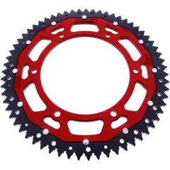 Kettenrad Dual 63Z Teilung 428 rot ZF Innendurchmesser 136 Lochkreis 156 passend für: Fantic Caballero, XEF, XMF