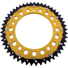 Kettenrad Dual 49Z Teilung 525 gold ZF IINNEND 140 Lochkreis 169 passend für: Indian FTR