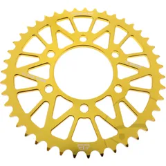Alu - Kettenrad 43Z Teilung 520 gold JT Innendurchmesser 080 Lochkreis 104 passend für: Kawasaki Z, ZX - 6R, KLE
