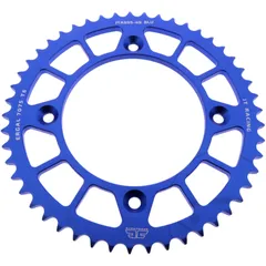 Alu - Kettenrad 49Z Teilung 428 blau JT Innendurchmesser 110 Lochkreis 132 passend für: KTM SX