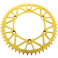 Alu - Kettenrad 50Z Teilung 520 gold JT Innendurchmesser 134 Lochkreis 150 passend für: Kawasaki KX, KLX, KDX