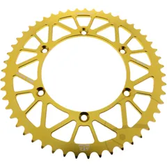 Alu - Kettenrad 51Z Teilung 520 gold JT Innendurchmesser 134 Lochkreis 150 passend für: Kawasaki KX, KLX, KDX