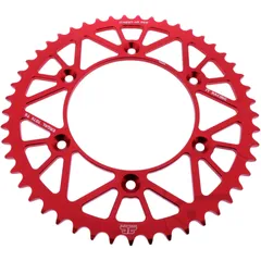 Alu - Kettenrad 49Z Teilung 520 rot JT Innendurchmesser 125 Lochkreis 150 passend für: Husqvarna FE, FC, TE