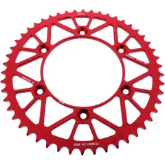 Alu - Kettenrad 50Z Teilung 520 rot JT Innendurchmesser 125 Lochkreis 150 passend für: Husqvarna FE, FC, TE