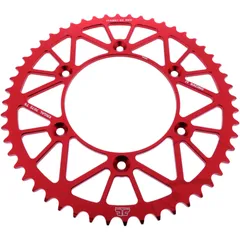 Alu - Kettenrad 52Z Teilung 520 rot JT Innendurchmesser 125 Lochkreis 150 passend für: Husqvarna FE, FC, TE