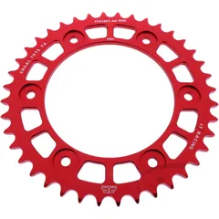 Alu - Kettenrad 40Z Teilung 520 rot JT Innendurchmesser 125 Lochkreis 153 passend für: Honda CRF