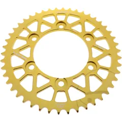 Alu-Kettenrad 46Z 525 gold für Motorräder