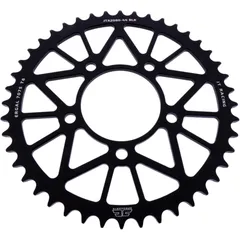 Alu - Kettenrad 44Z Teilung 520 schwarz JT Innendurchmesser 076 Lochkreis 100 passend für: QJMotor SRK
