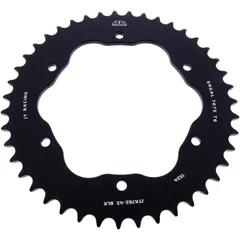 Alu - Kettenrad 43Z Teilung 520 schwarz für Kettenradträger 7585029 passend für: Ducati 1098, 1198, Streetfighter