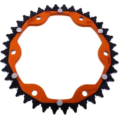Kettenrad Dual 38Z 525 orange ZF