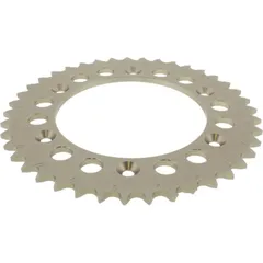 Rear sprocket aluminium 41 tooth pitch 520 silver
