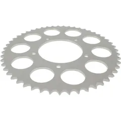 Alu chain wheel 51T pitch 520 silver Esjot insidedu