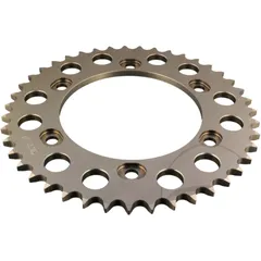 Alu-Kettenrad 43Z 525 Teilung silber für Motorräder