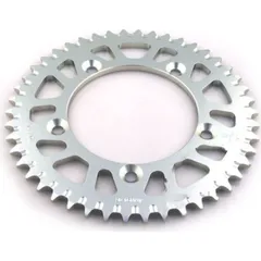Rear sprocket aluminium 46 tooth pitch 420 sil