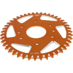 Alu chain wheel 44T pitch 520 orange