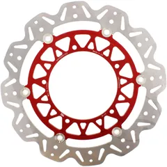 EBC Vee Rotors Brake Disc Red