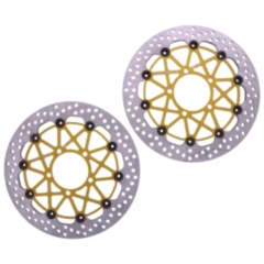 Brake disc kit BREMBO supersport cont 2 pieces for: Triumph Street Triple, Daytona, Tiger