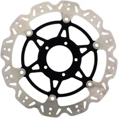 Brake disc vee front EBC vee rotor black for: Ducati Panigale, Streetfighter, 1198
