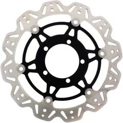 Brake disc vee front EBC vee rotor black for: Triumph Street Triple, Daytona