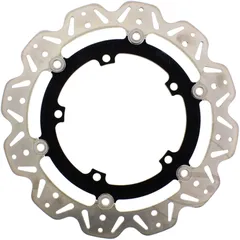 Brake disc vee front EBC vee rotor black for: Triumph Speed Triple, Sprint, Trophy