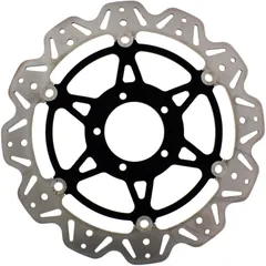Brake disc vee front EBC vee rotor black for: Ducati Monster, Multistrada, Hypermotard