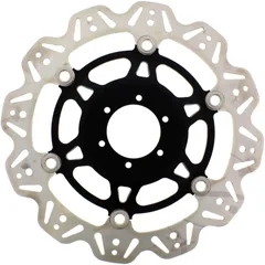 Brake disc vee front EBC vee rotor black for: Honda CBR, VTR, VFR
