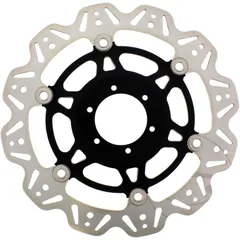 Brake disc vee front EBC vee rotor black for: Honda GL, XL, VFR