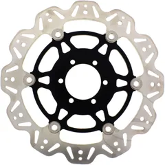 Brake disc vee front EBC vee rotor black for: Aprilia RST, Ducati 907, Supersport