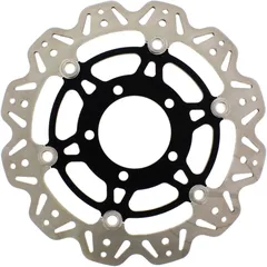 Brake disc vee front EBC vee rotor black for: Kawasaki Z, ZX - 6R, ZX - 10R