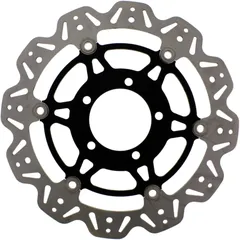 Brake disc vee front EBC vee rotor black for: Kawasaki Z, ZX - 6R, ZZR