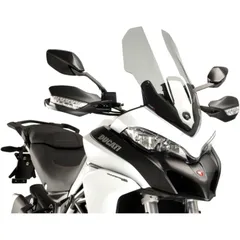 Touring screen PUIG - smoke grey for: Ducati Multistrada
