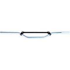 Cross Lenker Alu mit Mittelstrebe 22mm silber für Offroad