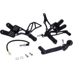 Footrest system alu