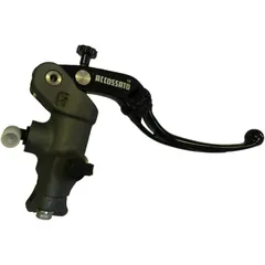 ACCOSSATO HYDRAULIC BRAKE PUMP 19MM FOLDING LEVER BLACK FOR 22MM HANDLEBARS