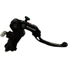 ACCOSSATO Hydraulic Brake Master Cylinder 19mm Piston Folding Lever Black for 22mm Handlebars