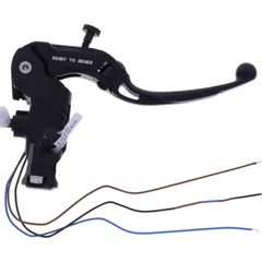 Brake master cylinder hydraulic black accossato