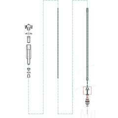 Blase für Federbein Kayaba Zugstufe passend für: Honda CRF, Kawasaki KX