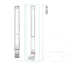 O - Ring 3X34. 5 mm Kayaba passend für: Sherco SE, SEF, Honda CRF