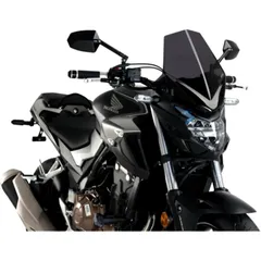 Sports screen new gen PUIG for naked bike dark for: Honda CB 7740754