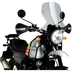 Touring screen PUIG smoke grey for: Royal Enfield Himalayan