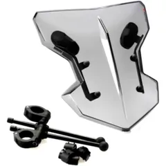 Screen flanker PUIG smoke grey for: Kawasaki Z, Vulcan, W, Honda CB, CBF, CMX
