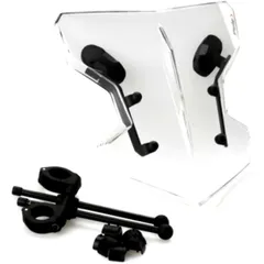 Scheibe FLANKER Puig transparent passend für: Kawasaki Z, Vulcan, W, Honda CB, CBF, CMX