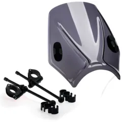 Screen mito PUIG dark for: Honda CB, CBF, VT, Kawasaki VN, Vulcan, W